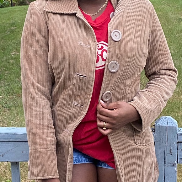 🛕 Light Brown Lined Coat 🛕 - Picture 1 of 5